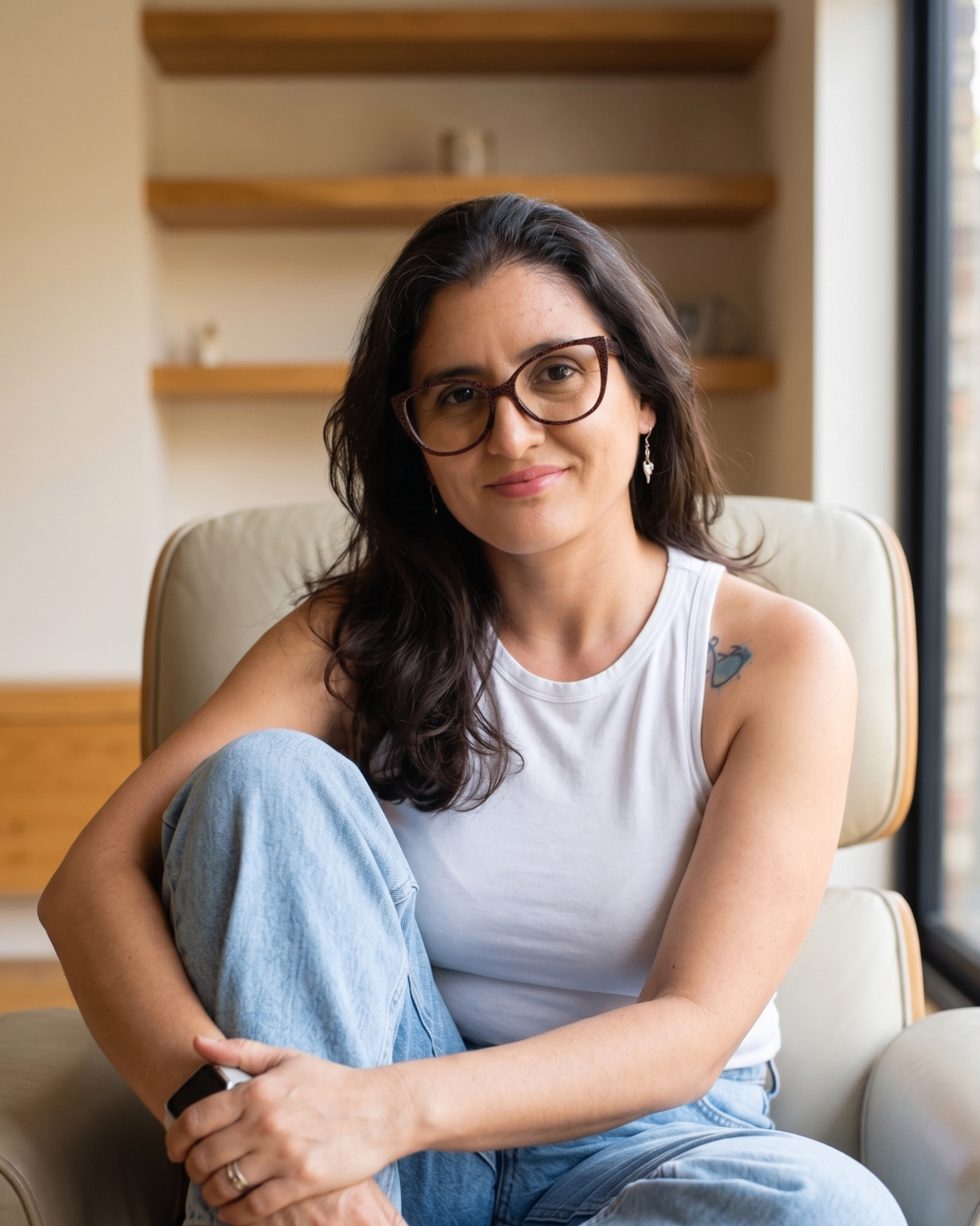 Tati Quaglio, psicoterapeuta e criadora do O Ser Migrante